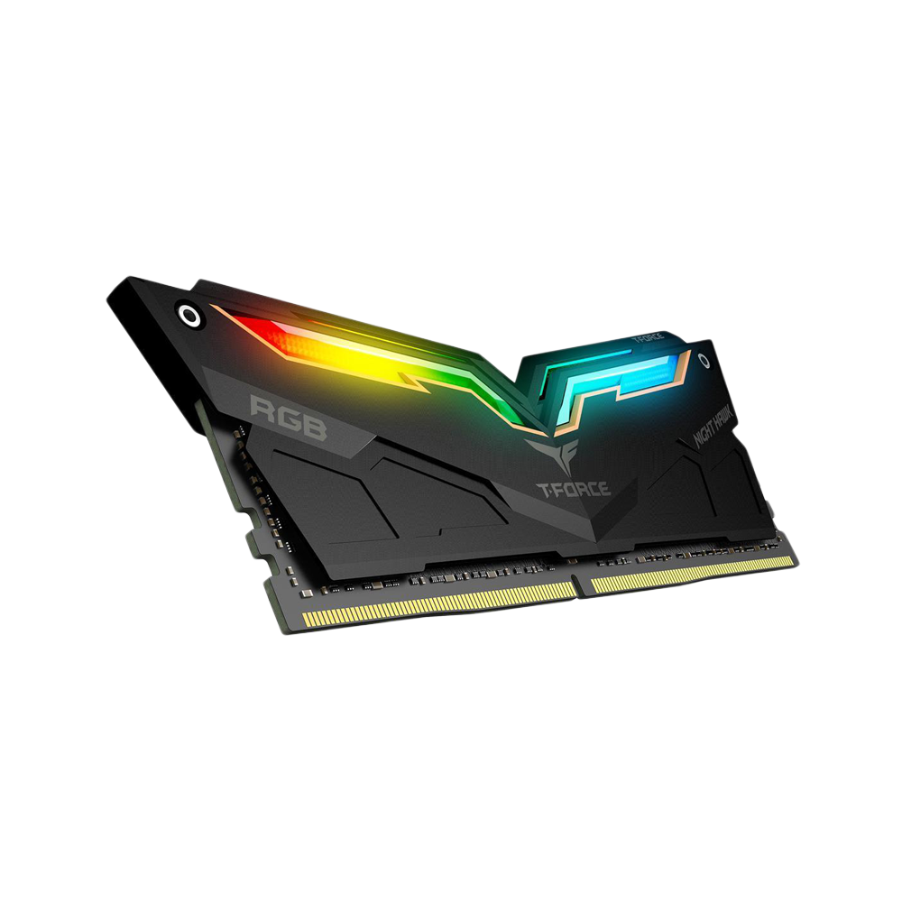 TEAMGROUP T-Force Night Hawk RGB 3600MHz 16GB (2 x 8GB) Desktop Memory - Black