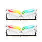 TEAMGROUP T-Force Night Hawk - 16GB (2 x 8GB) RGB CL16 3200MHz Memory Kit - White