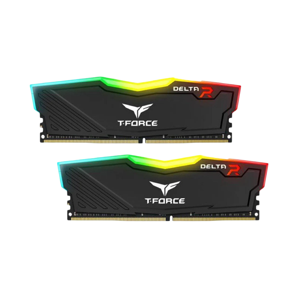 Team Group T-Force Delta 16GB (2x8GB) 3200MHz RGB Memory Kit - Black