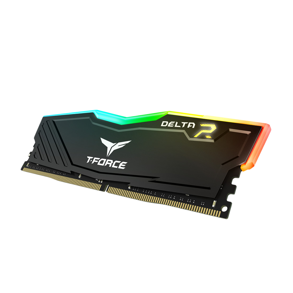 TEAM GROUP T-FORCE DELTA 8GB DDR4 2666MHZ RGB Memory - Black