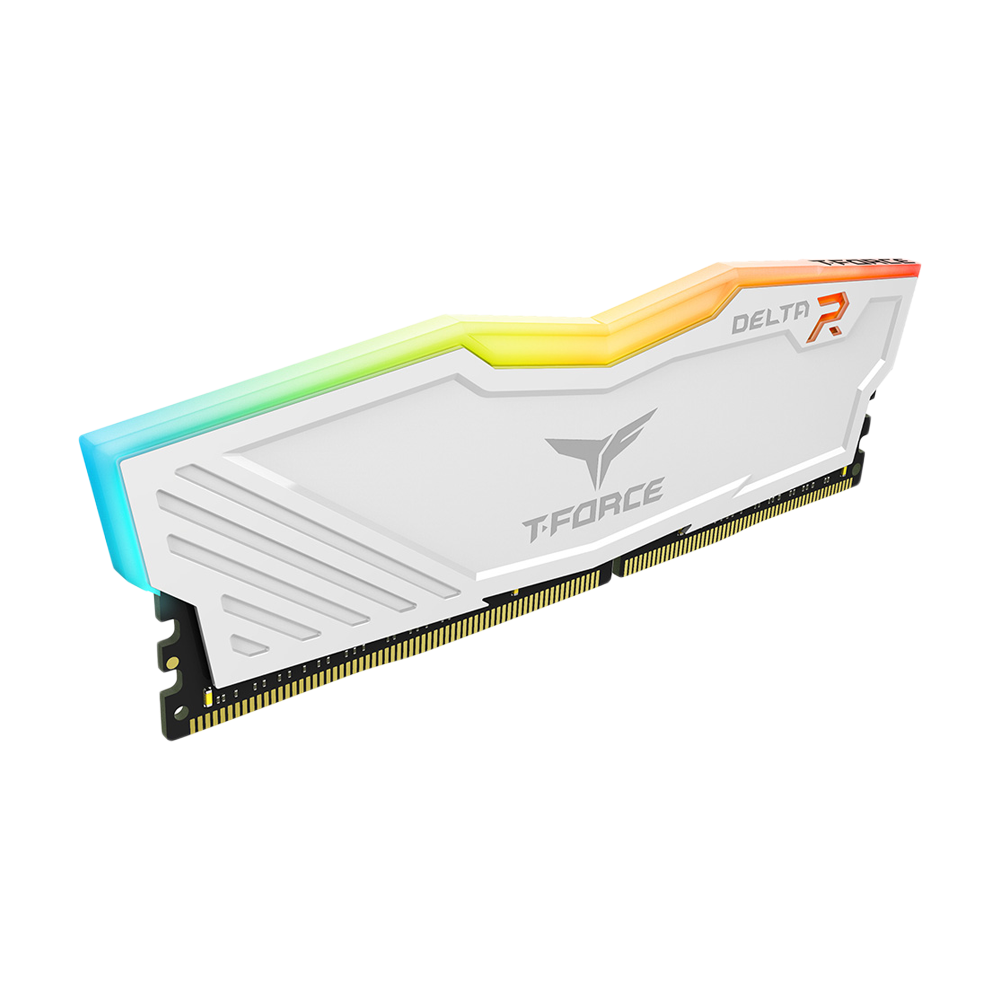 TEAMGROUP T-Force DELTA II 16GB(2x8GB) 3000Mhz RGB Memory Kit - White