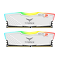 Team Group T-Force Delta 16GB(2x8GB) 3200MHz RGB Memory Kit - White