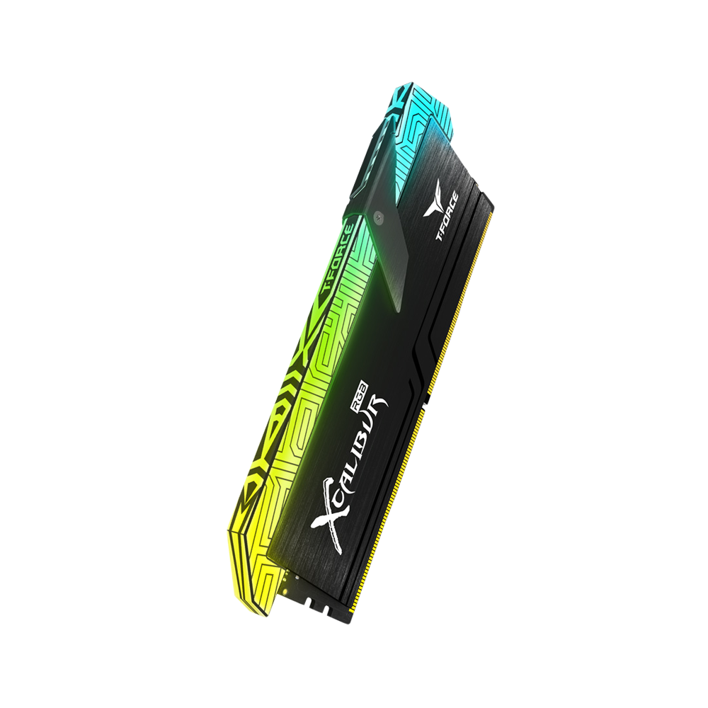 Team T-FORCE 16GB (8X2 )DDR4 4000MHz Xcalibur RGB Special Edition Black
