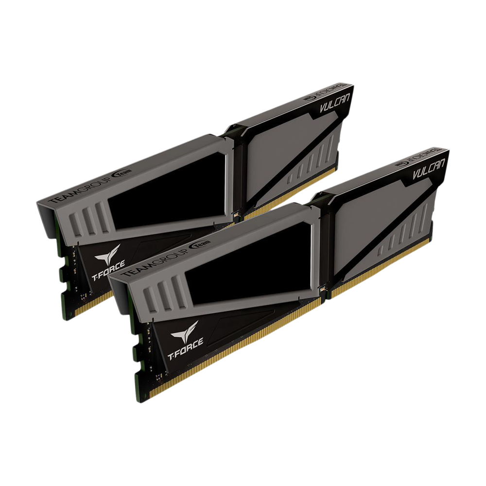 TEAM GROUP T-Force Vulcan 16GB (2 x 8GB) 2666Mhz Desktop Memory - Grey