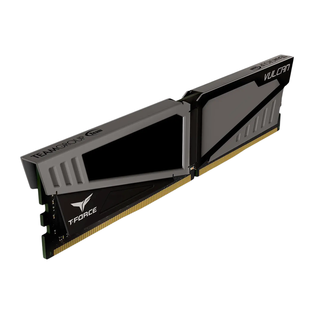 TEAM GROUP T-Force Vulcan 16GB (2 x 8GB) 2666Mhz Desktop Memory - Grey