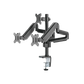 TWISTED MINDS Triple Monitor ARM, Stand And Mount - Black