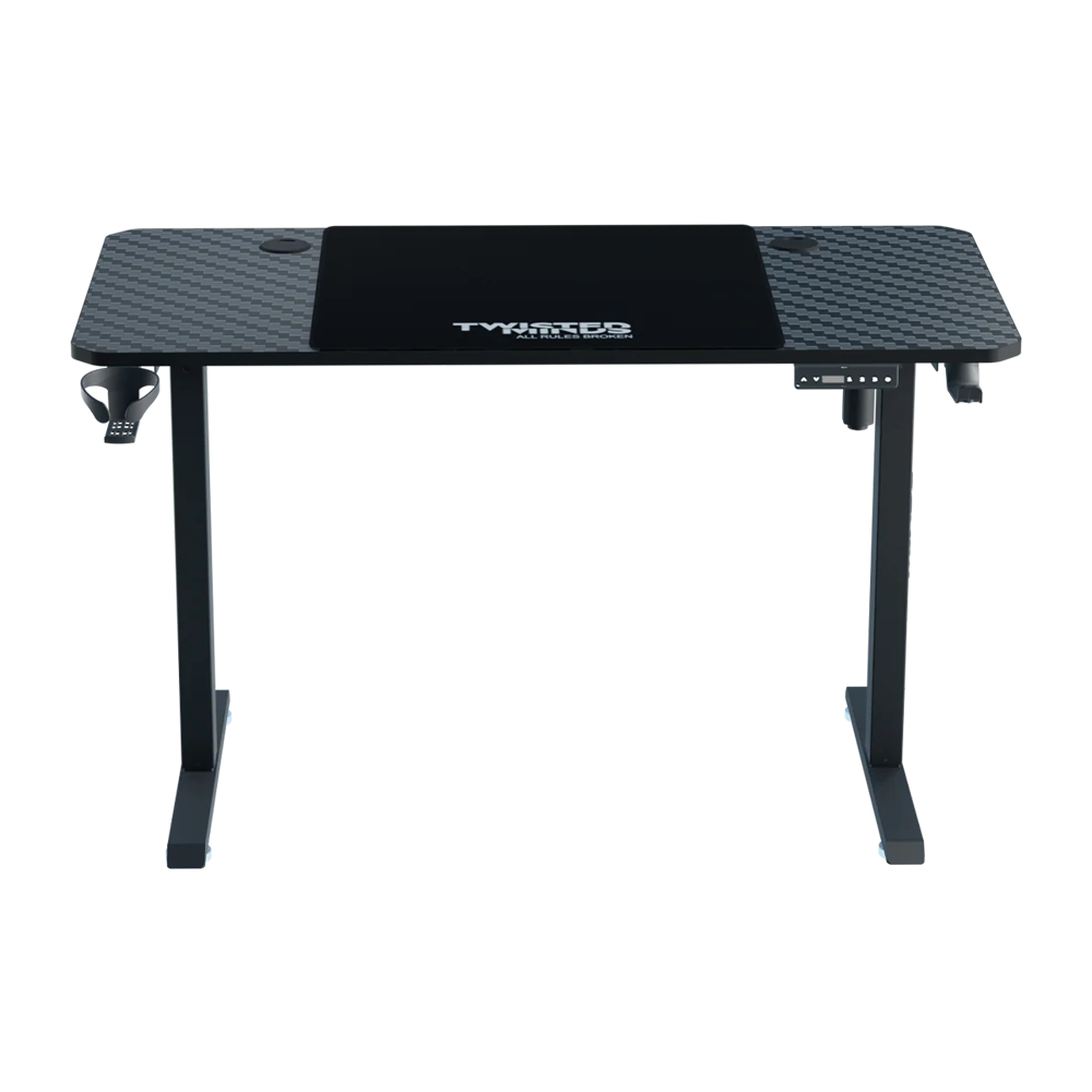 Twisted Minds Paradox Adjustable Gaming Desk - Black