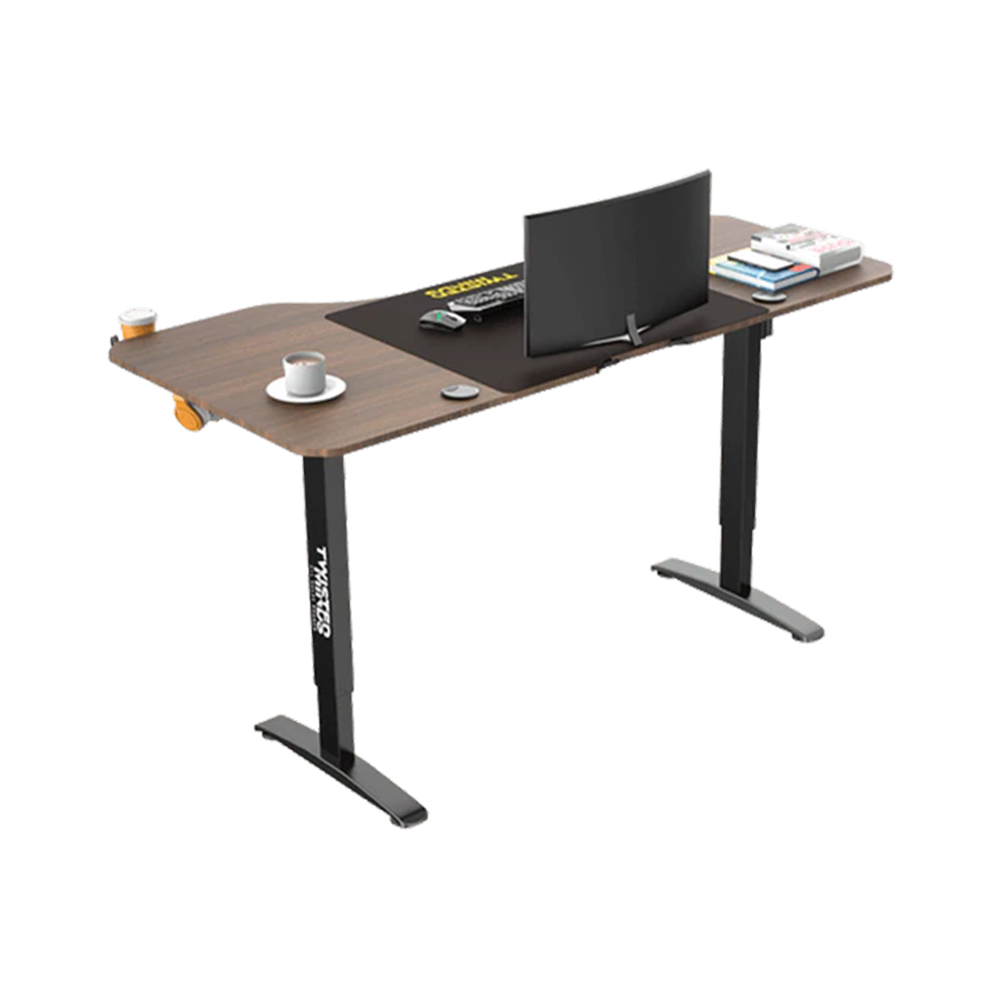 Twisted Minds T Shaped Gaming Desk Electric-height adjustable - Right