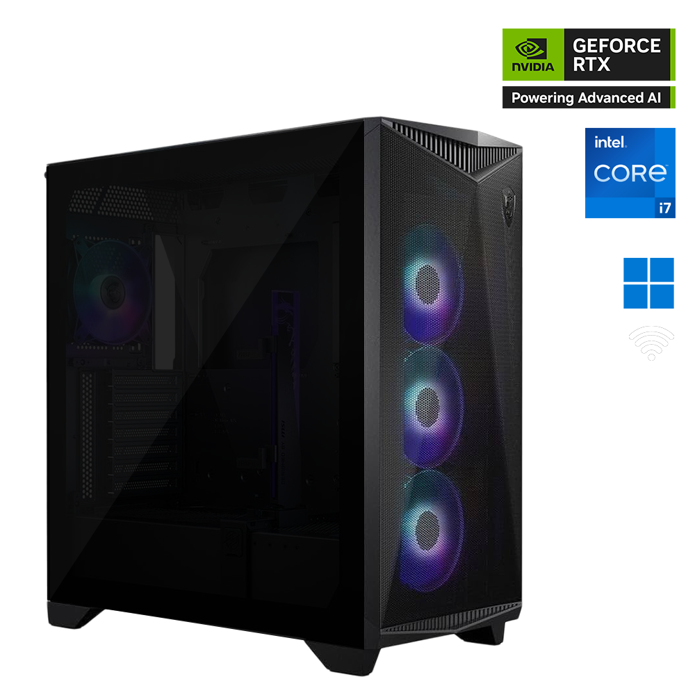 TitanSlayer i7 14th Gen Nvidia GeForce RTX 5070 Gaming PC