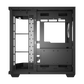 FSP U580 With 7 ARGB Fans Mid Tower Case - Black