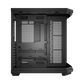 FSP U580 With 7 ARGB Fans Mid Tower Case - Black