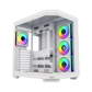 FSP U580 With 7 ARGB Fans Mid Tower Case - White