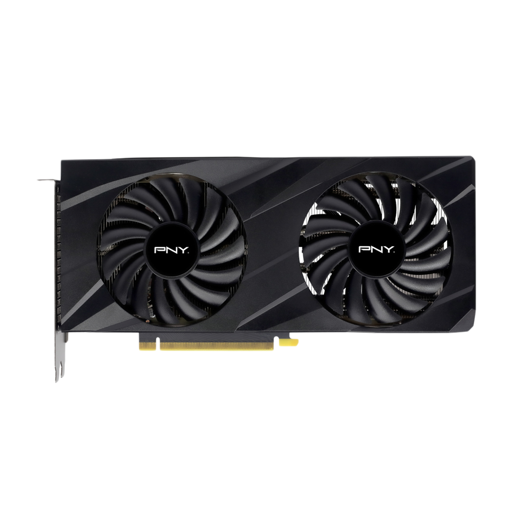 PNY Nvidia GeForce RTX 3060 Ti 8GB VERTO Dual Fan (LHR) Graphics Card - Black
