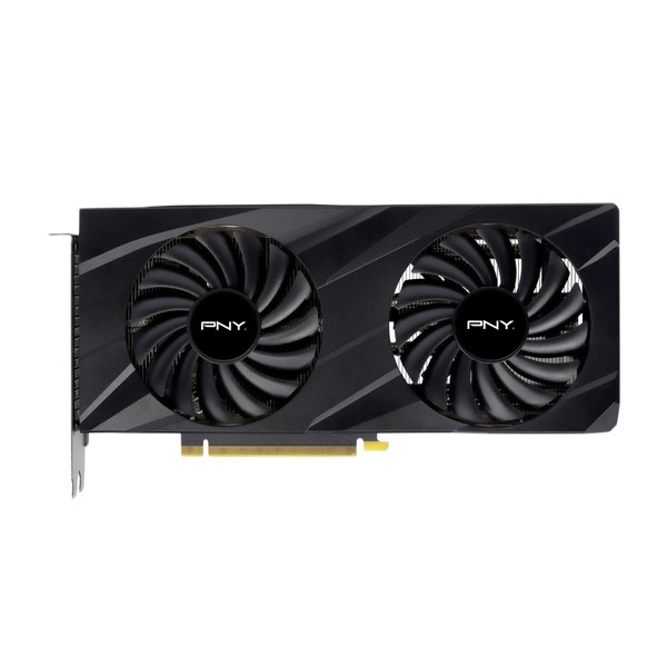 PNY Nvidia GeForce RTX 3060 Ti 8GB VERTO Dual Fan (LHR) Graphics Card - Black