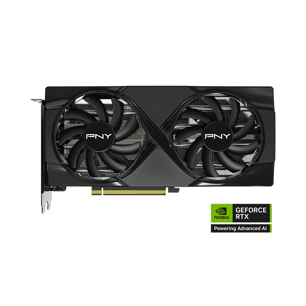 PNY Dual Fan Nvidia GeForce RTX 5060 Ti 8GB Graphics Card - Black