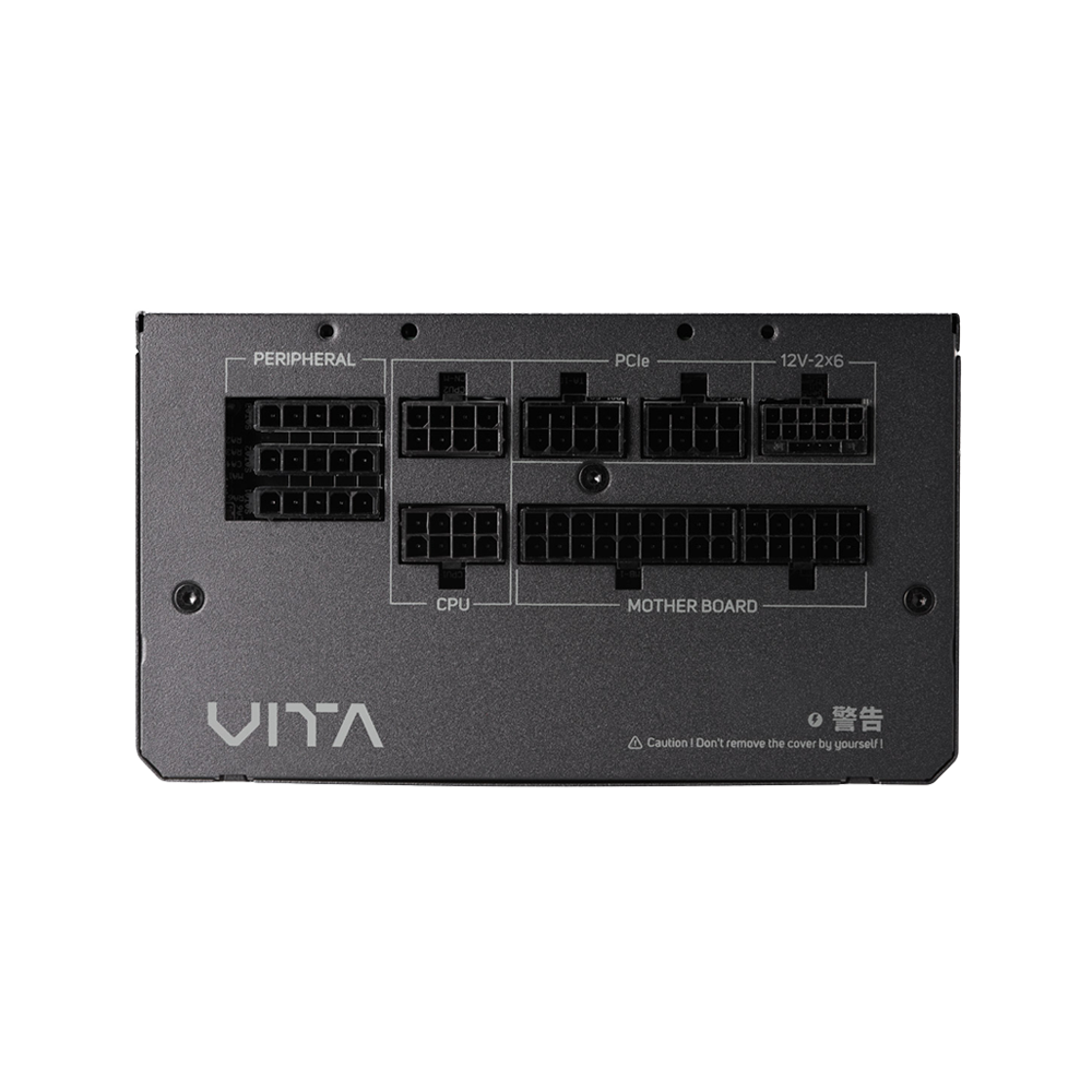 FSP VITA GM 1000W Fully modular PCIe 5.1 ATX 3.1 80 Plus Gold Power Supply - Black