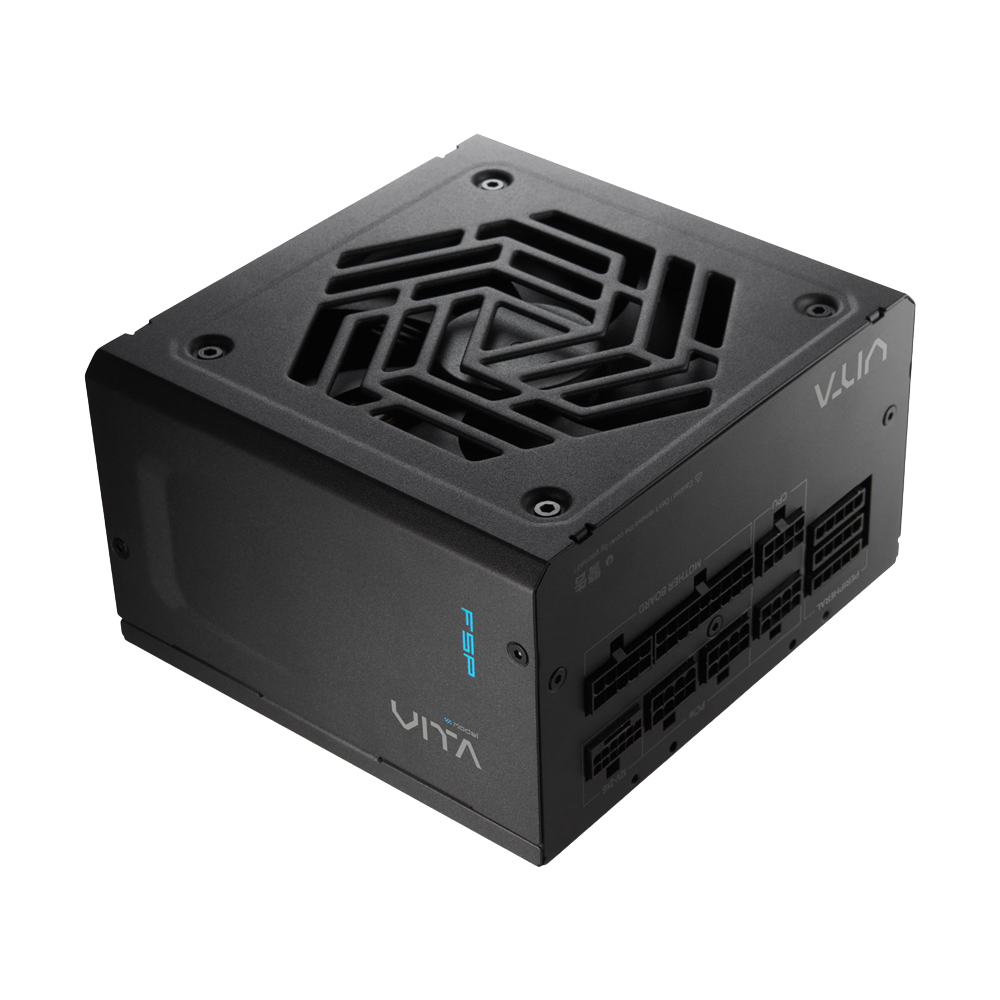 FSP VITA GM 850W Fully modular PCIe 5.1 ATX 3.1 80 Plus Gold Power Supply - Black