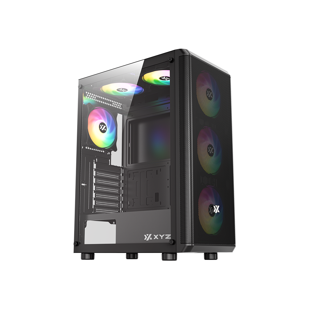 XYZ AIRONE 60 MESH ATX Case - Black