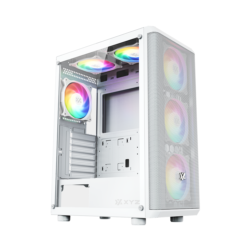 XYZ AIRONE 60 MESH ATX Case - White