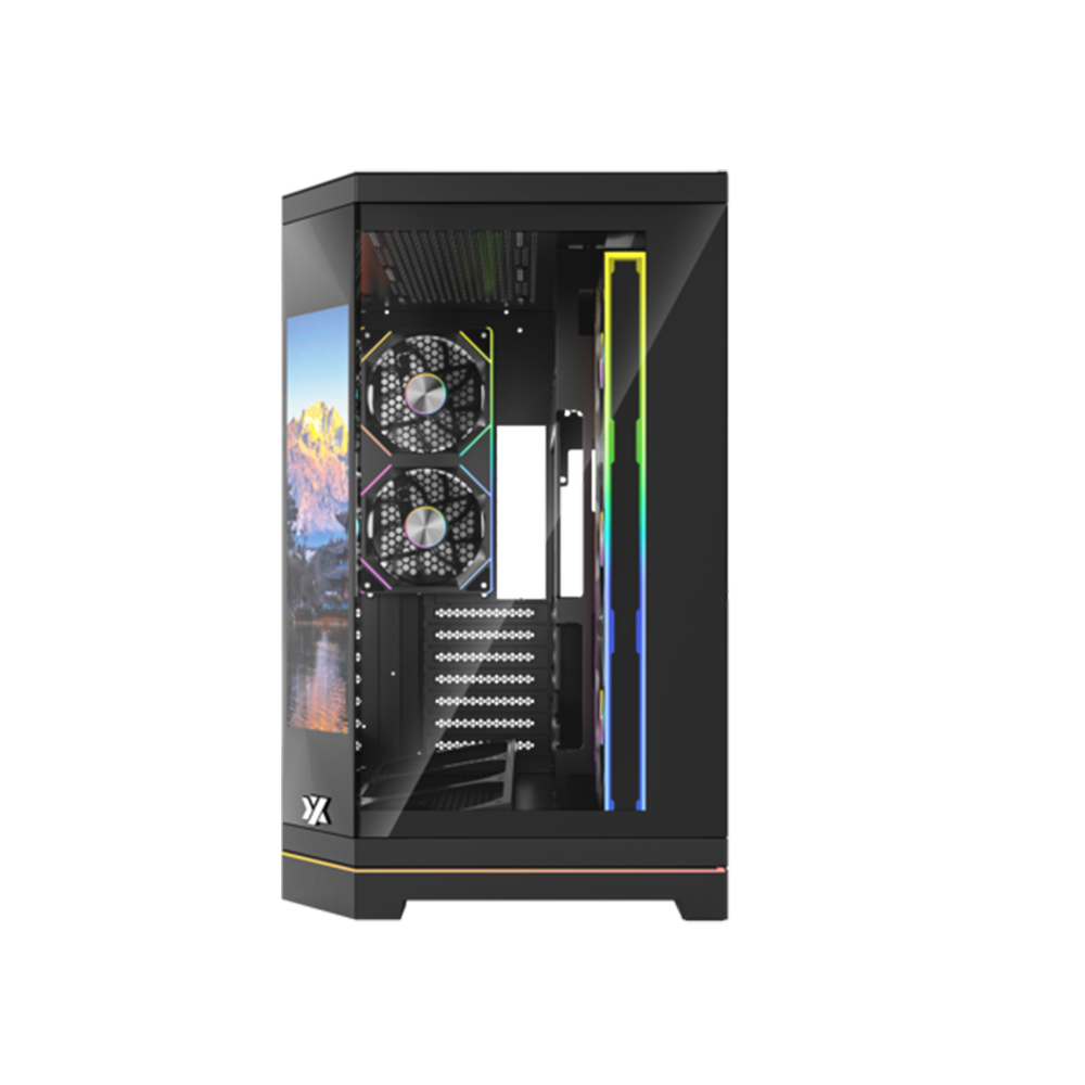 XYZ NEUTRON X PRO LCD ATX Case - Black