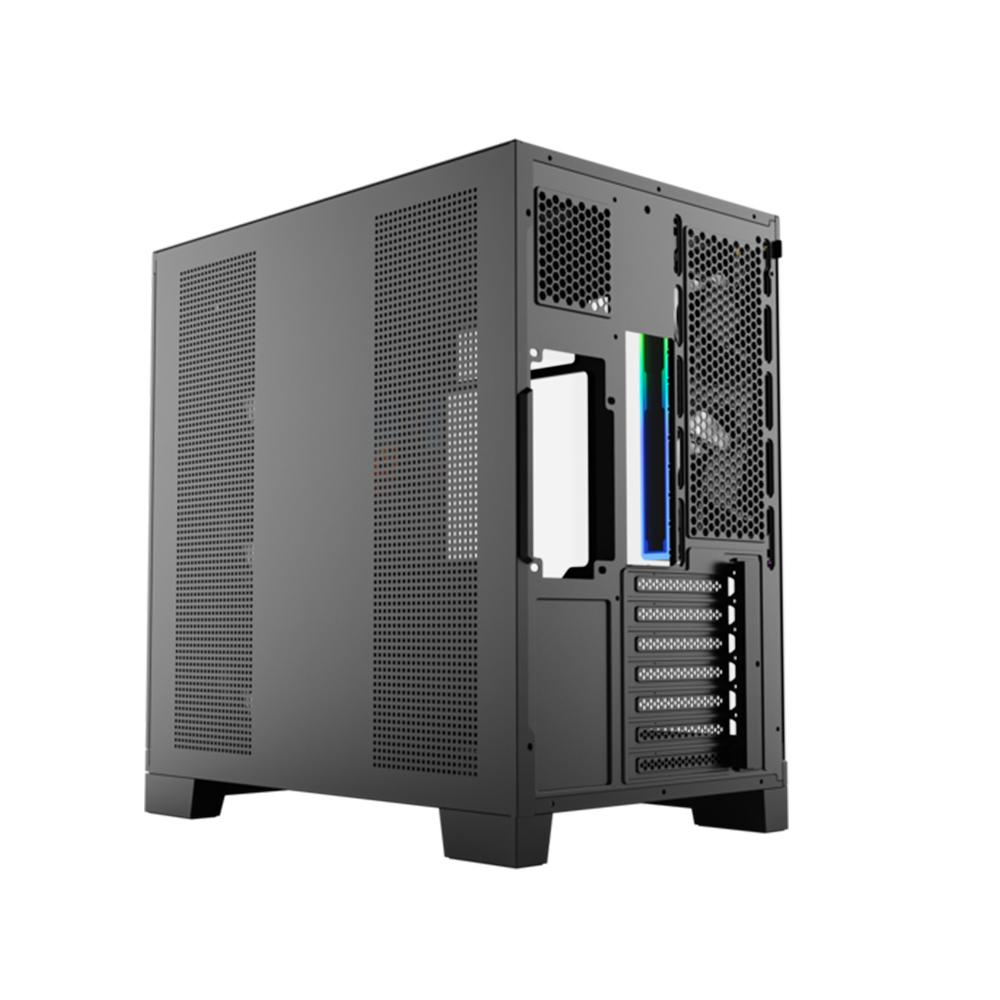 XYZ NEUTRON X PRO LCD ATX Case - Black