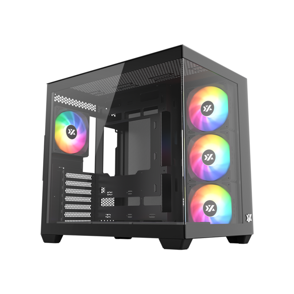 XYZ TESSERACT X ATX Case - Black