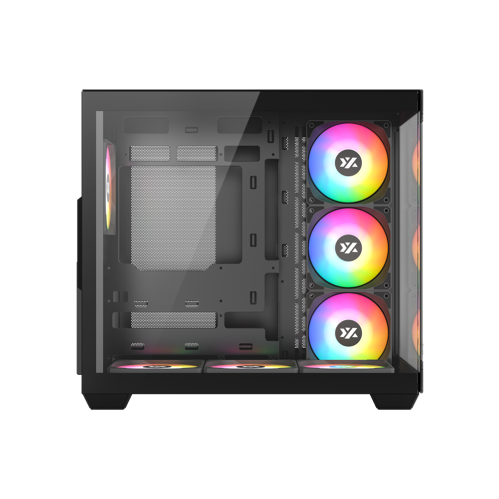 XYZ TESSERACT X ATX Case - Black