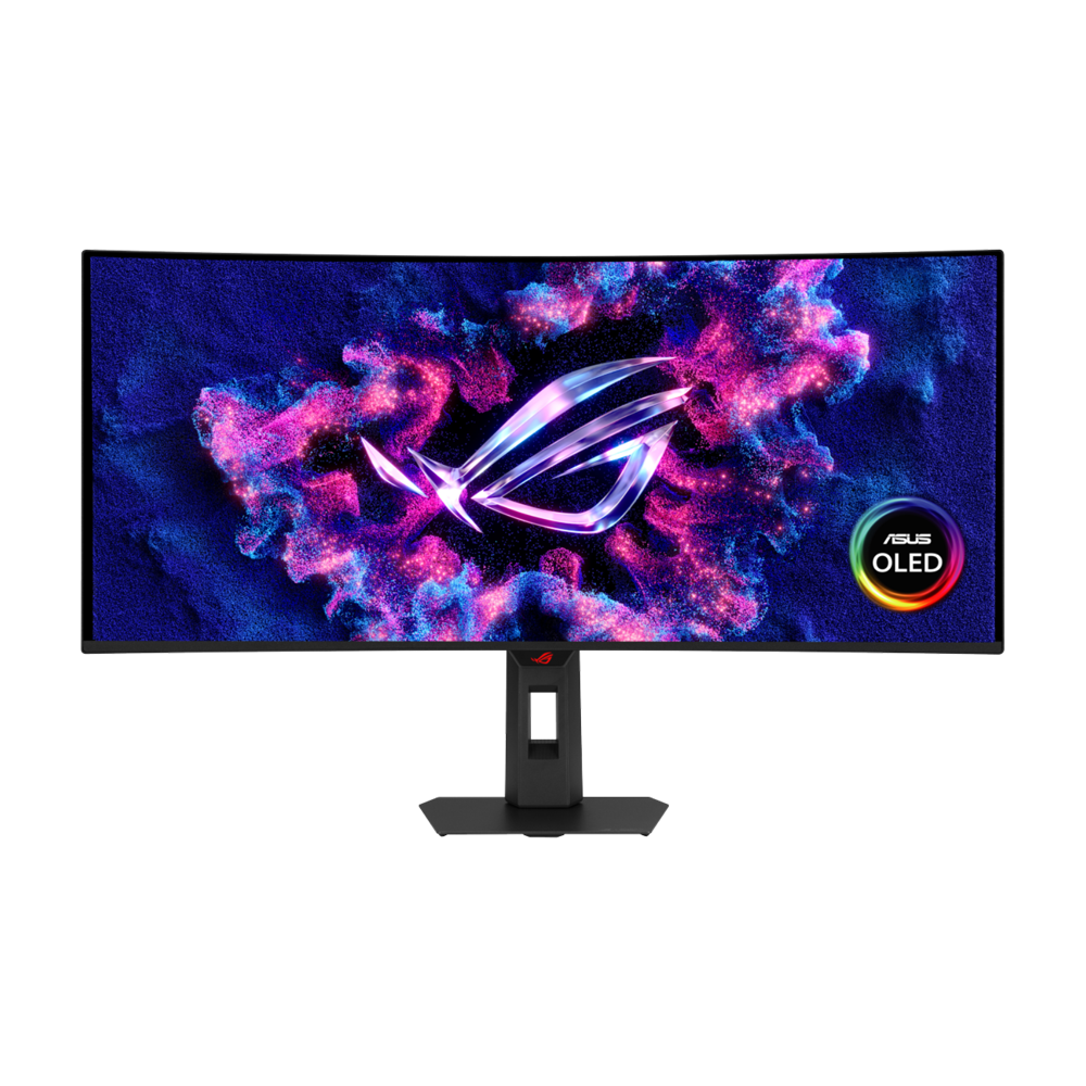 ASUS ROG STRIX XG34WCDMS 34 Inch 280Hz WQHD HDMI 2.1 0.03ms QD-OLED Curved Gaming Monitor - Black