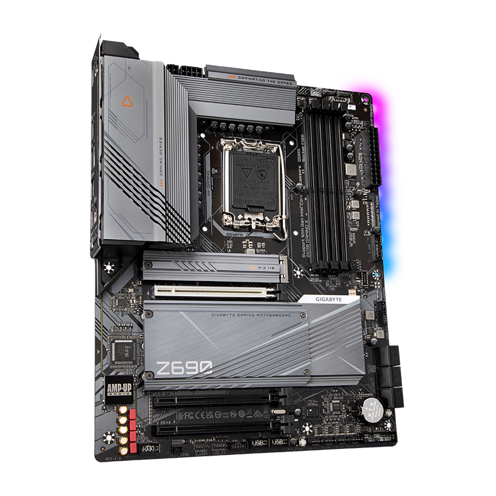 GIGABYTE Z690 GAMING X (rev. 1.0) DDR5 ATX Motherboard