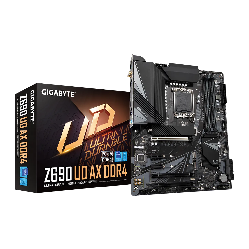 GIGABYTE Z690 UD AX DDR4 (rev 1.2) ATX Motherboard