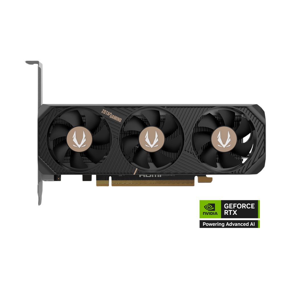 ZOTAC GAMING Nvidia GeForce RTX 5060 8GB Low Profile Triple Fan Graphics Card - Black