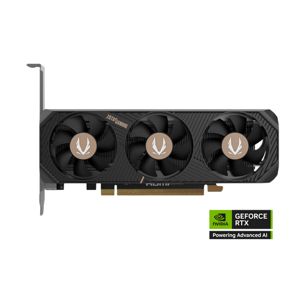 ZOTAC GAMING Nvidia GeForce RTX 5060 8GB Low Profile Triple Fan Graphics Card - Black