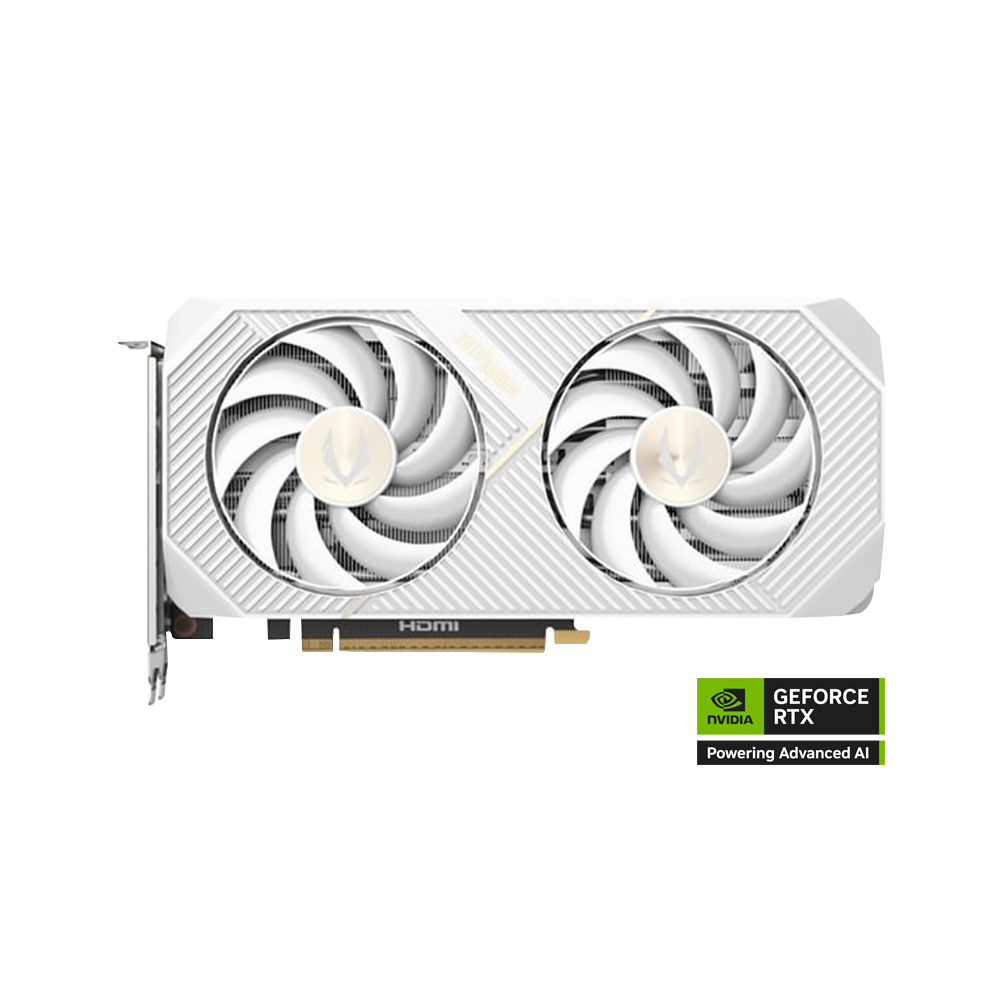 ZOTAC GAMING GeForce RTX 5070 12GB Twin Edge OC Graphics Card - White