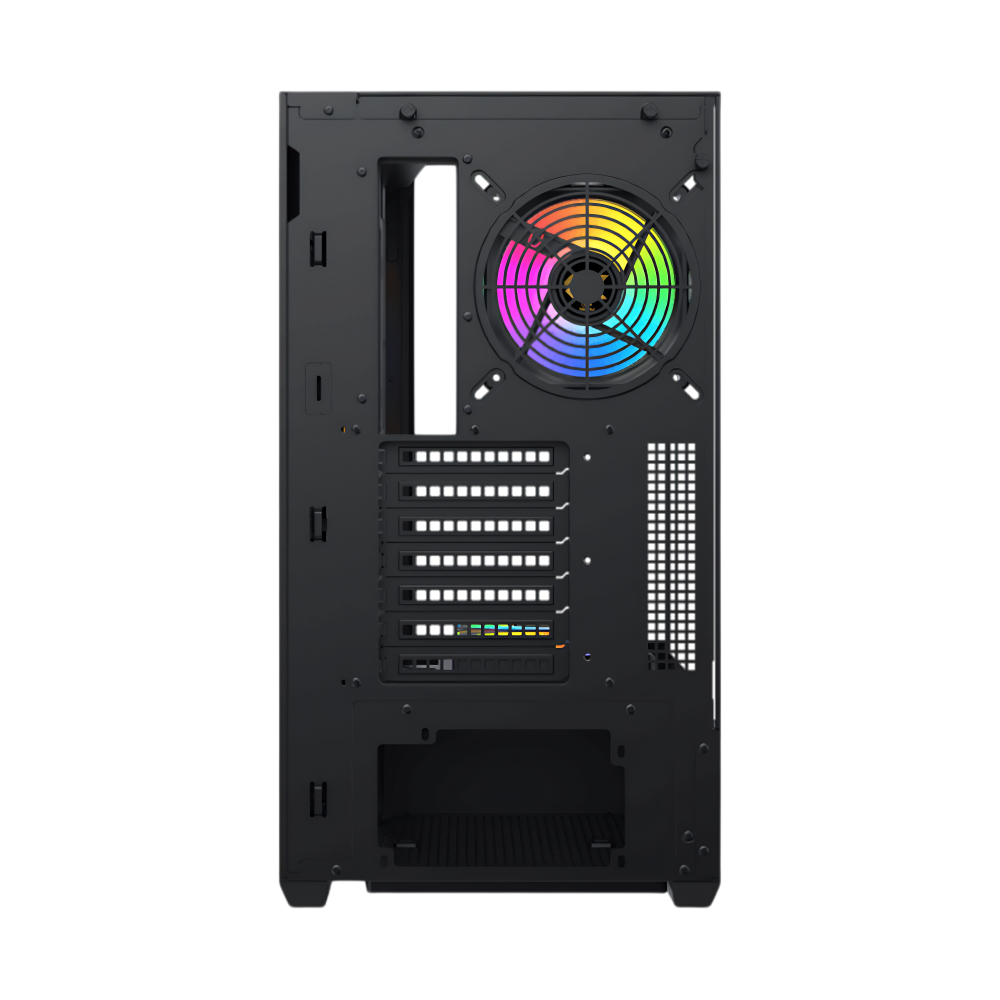 XIGMATEK VISION ARGB LED ATX Case - Black