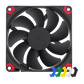NOCTUA NF-A9x14 HS-PWM Chromax 92mm Premium Silent Slim Fan with Swappable pads - Black