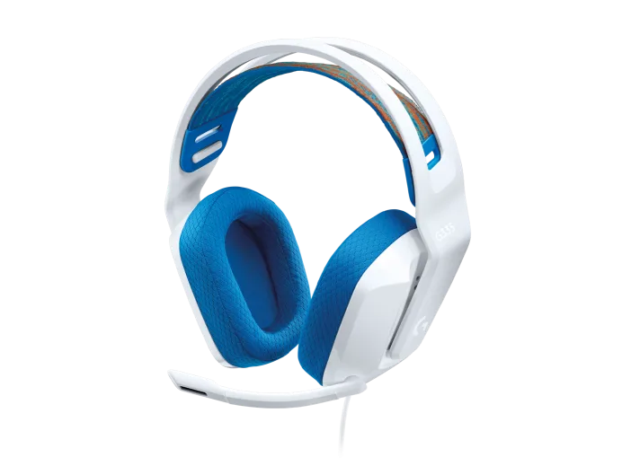 Logitech G335 Wired Gaming Headset - White