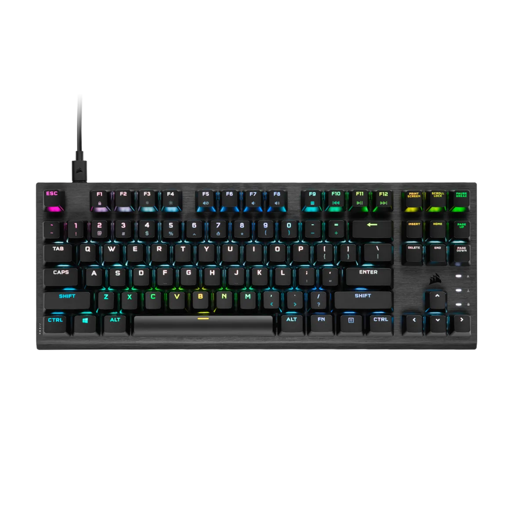 CORSAIR K60 PRO RGB Wired Mechanical Gaming Keyboard - Black