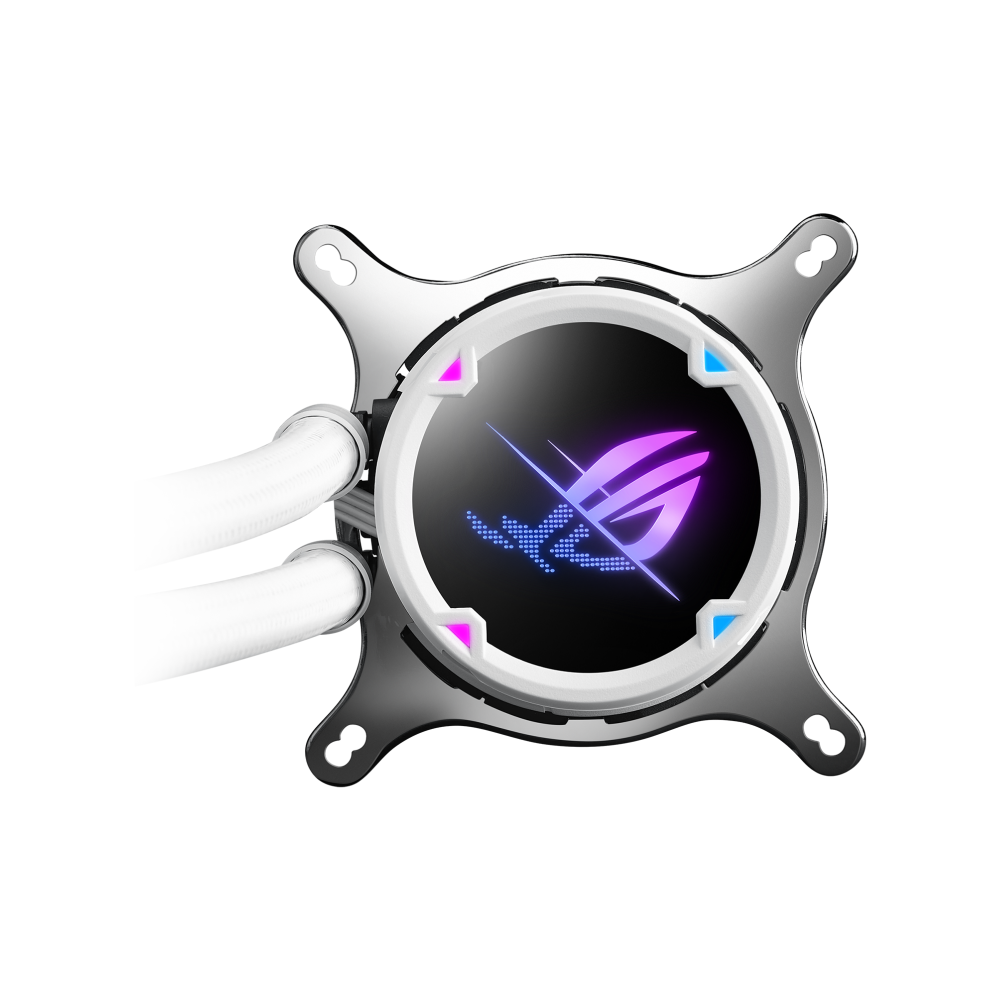 ASUS ROG STRIX II 240 ARGB CPU Liquid Cooler - White
