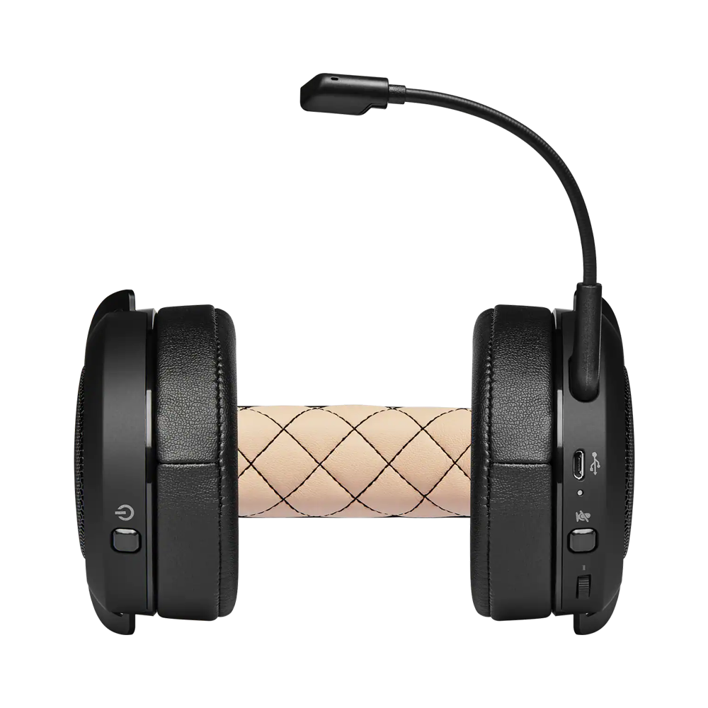 CORSAIR HS70 PRO WIRELESS Gaming Headset — Cream (EU)