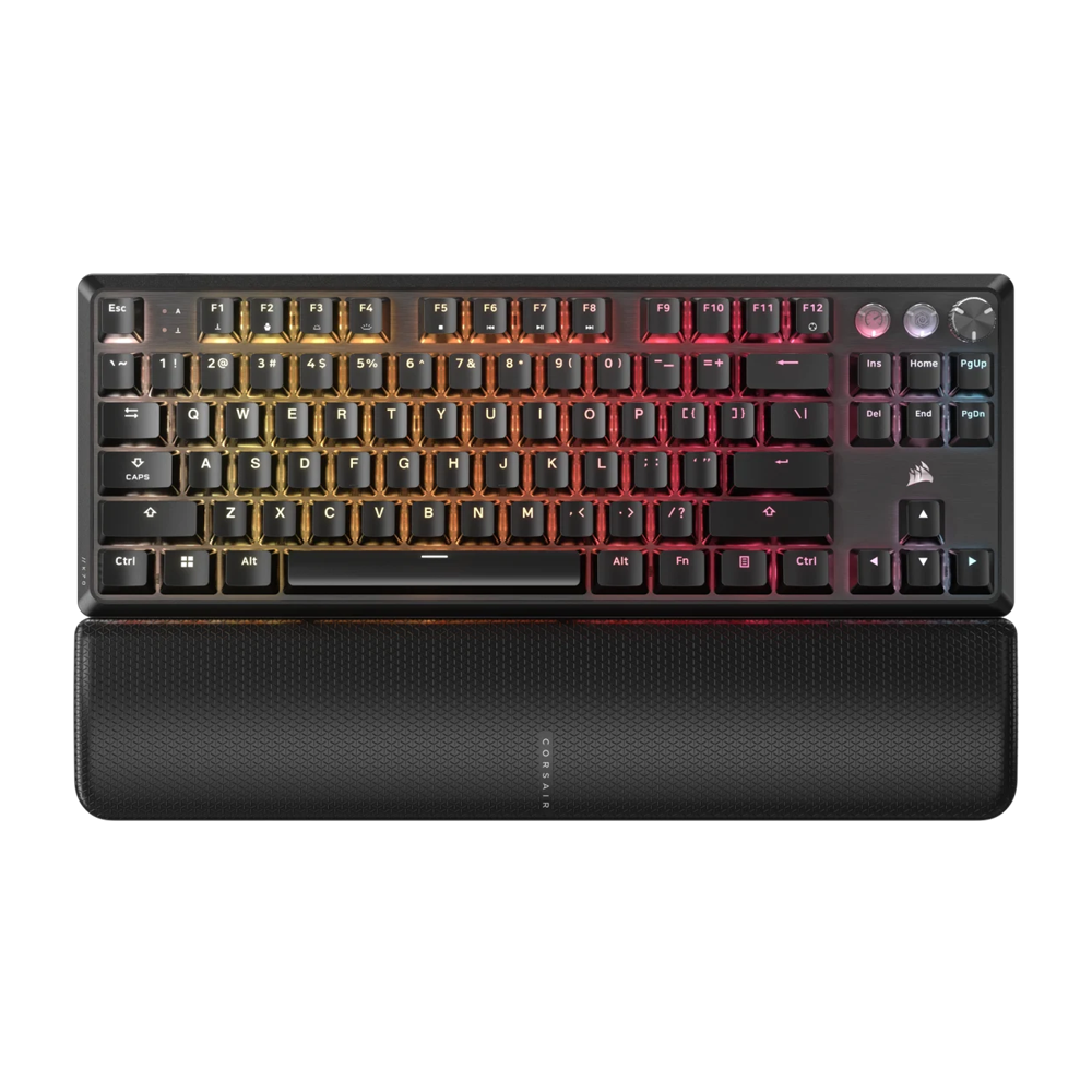 CORSAIR K70 PRO TKL RGB With Rapid Trigger Wired Gaming Keyboard  - Black