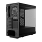 HYTE Y40 Panoramic Tempered Glass With Two 120mm fans, PCI-E 4.0 Vertical Mount included ATX Mid Tower Case - Black