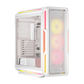 CORSAIR iCUE LINK 5000T LX RGB Mid-Tower Case - White