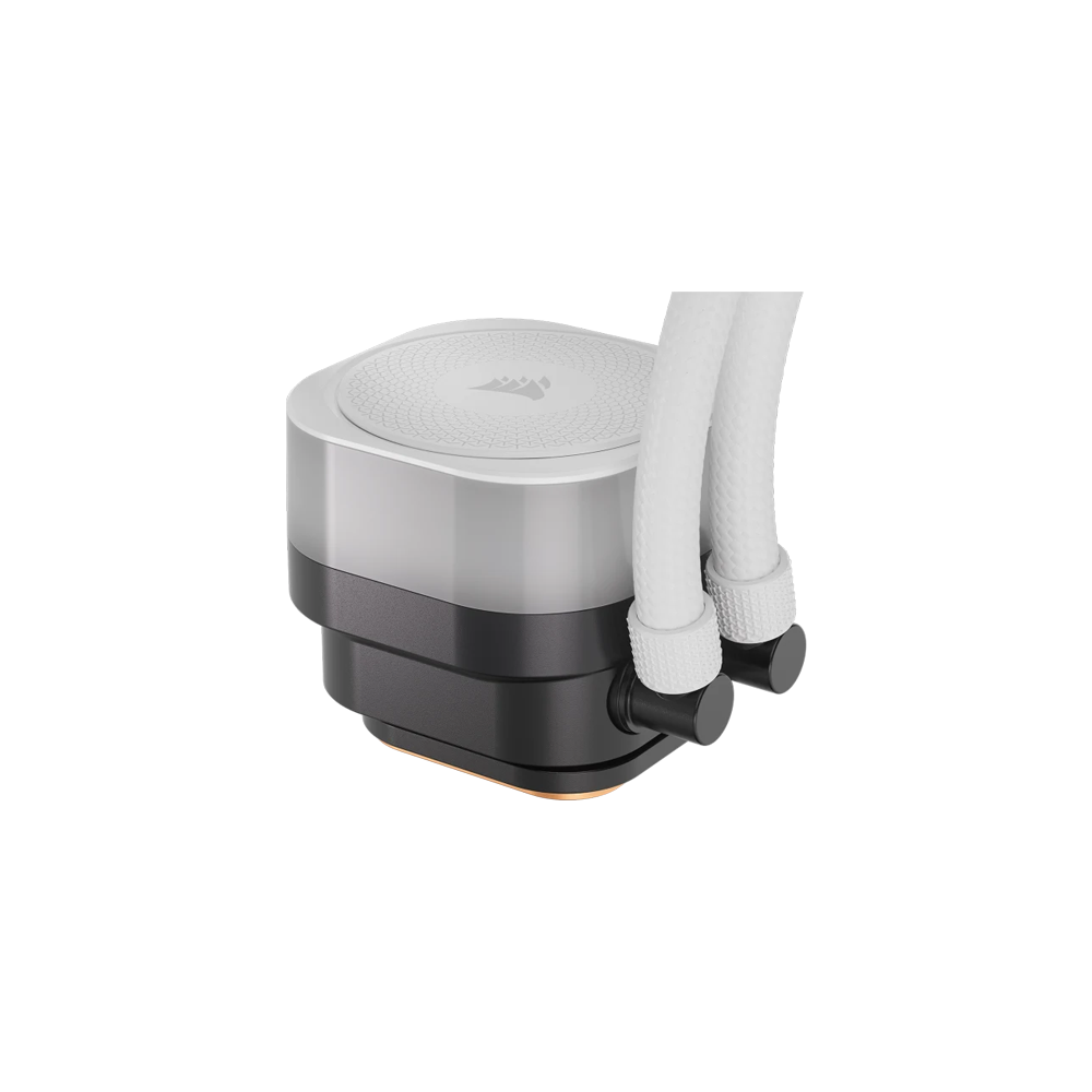 CORSAIR iCUE LINK TITAN 360 RX RGB AIO Liquid CPU Cooler - White