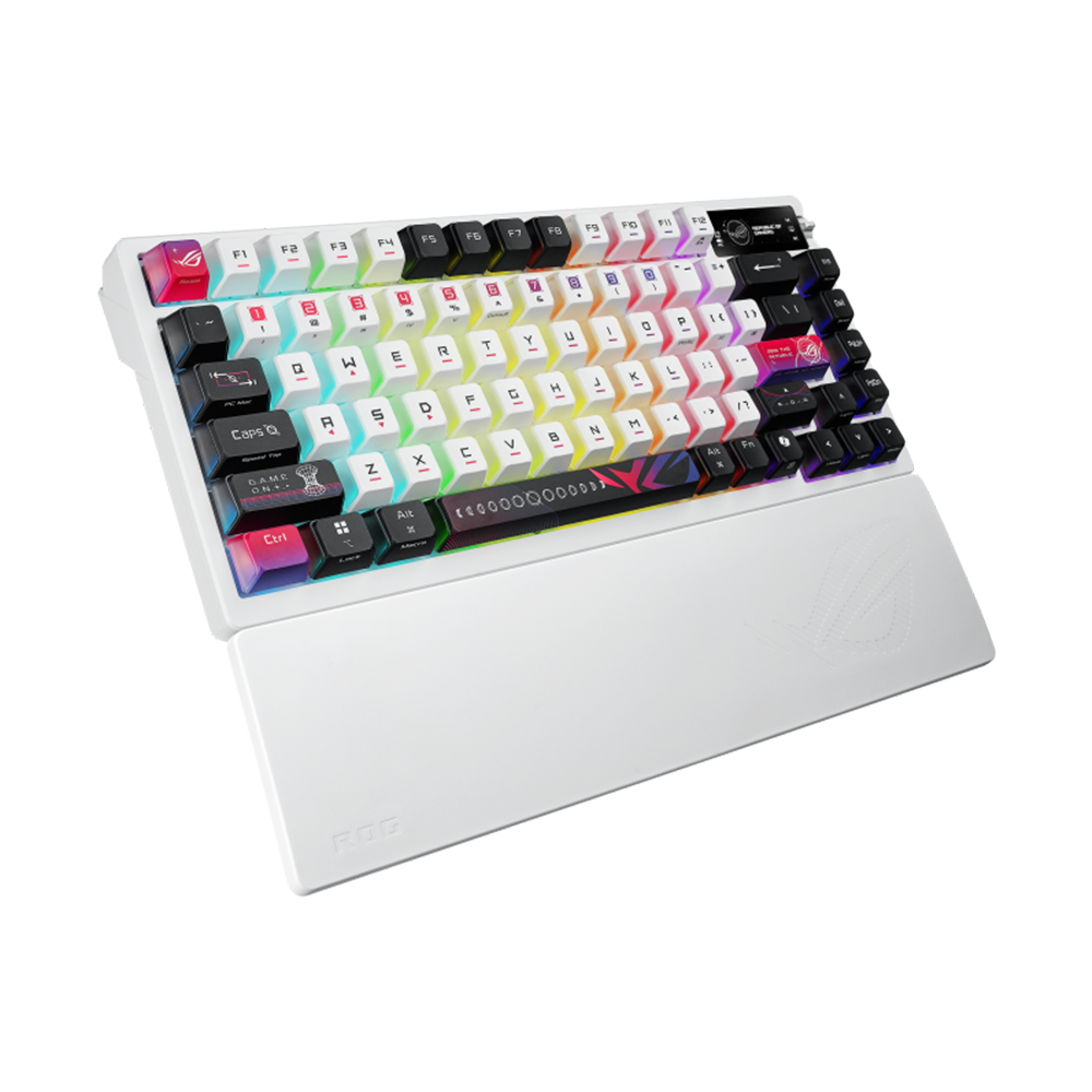 ASUS ROG AZOTH X Gaming Keyboard - White