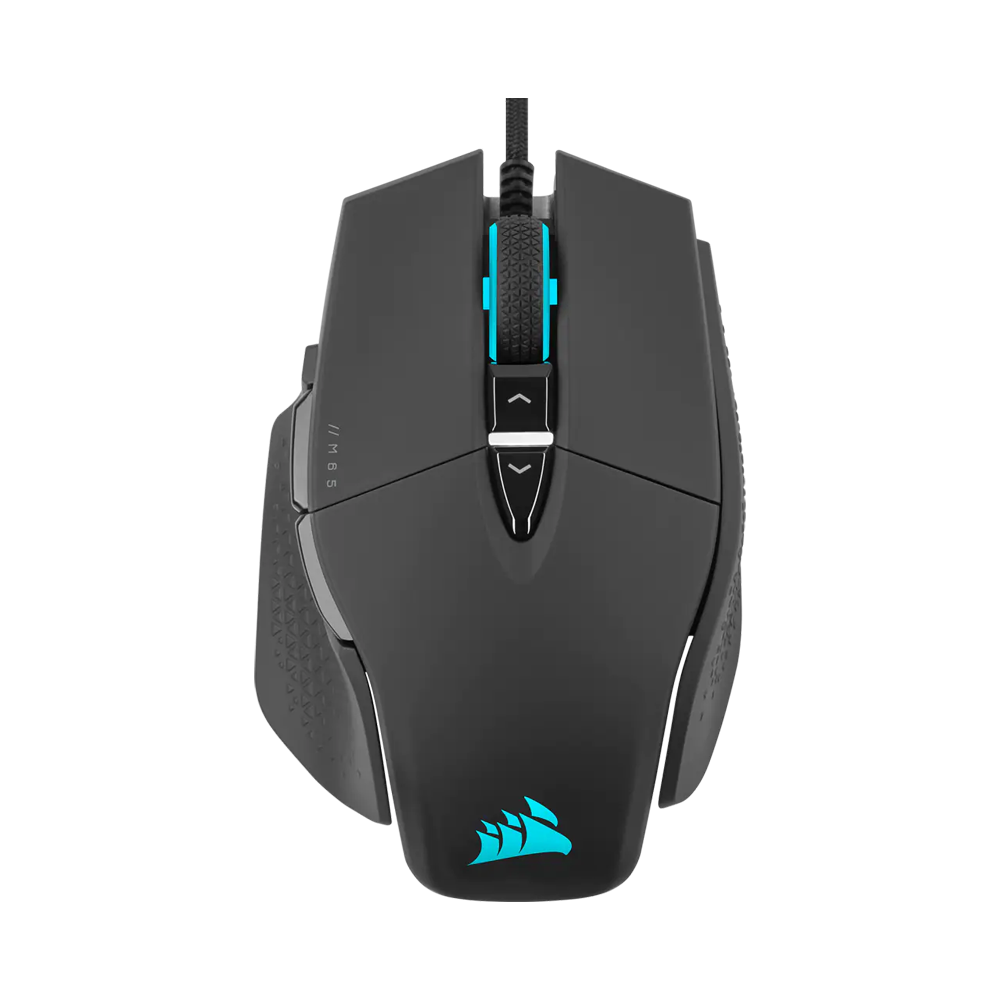 CORSAIR M65 RGB Wired Ultra Tunable FPS Gaming Mouse - Black
