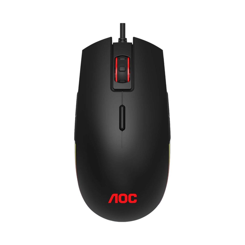 AOC GM500 RGB Wired Gaming Mouse - Black