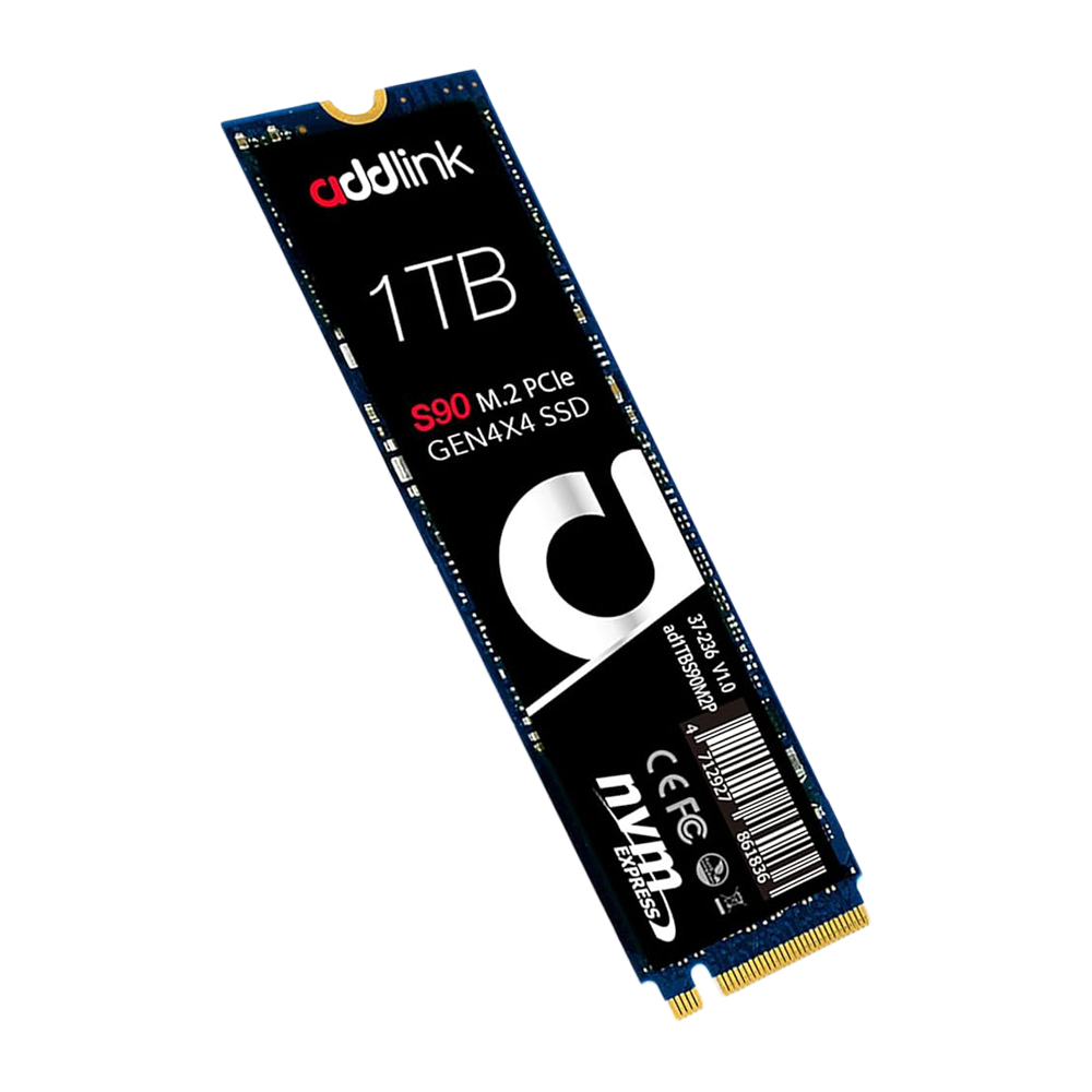 ADDLINK S90 M.2 Gen4x4 NVMe SSD,(R-5000,W-4400)-1TB