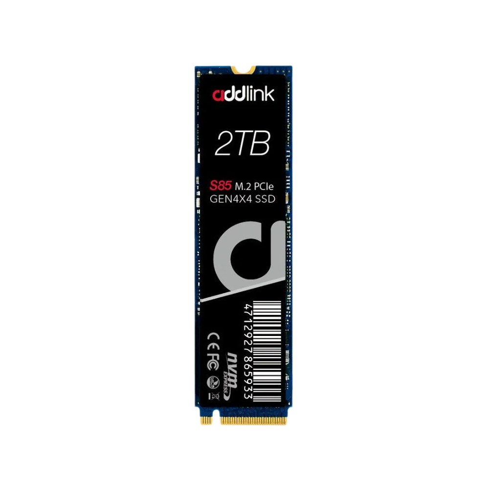 Addlink M.2 2280 PCIe GEN4X4 NVMe ( Up to R:6000 , W:5700) - 2TB