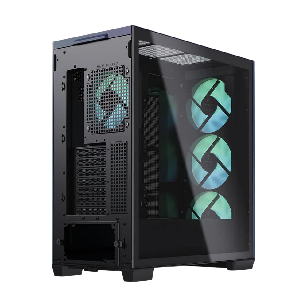 APNX C1-R ARGB Fan x 4 Mid Tower Case - Chroma Flair
