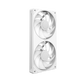 NZXT F240 RGB Core Fan Single Frame - White